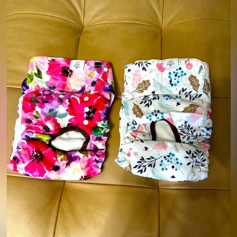 2 Large size diapers for Dog never worn.